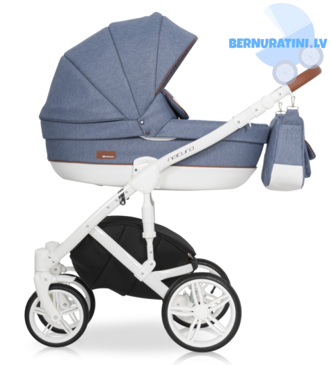 Riko Naturo 05 Denim bērnu rati 3-1